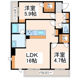 Greenage　Uの物件間取画像